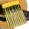 10pcs Guitar Frets Nuts File Set Polished File Guitar Repag