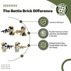 Battle Brick 1.6 Inches Tall US Army Rangers Custom Minifigures|
