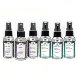 DERMAGLOVE SAFE TRAVELS KIT 6 pack of 3 -HAND MIST and 3 - SURFACE SPRAY in Travel size 2 oz bottles. Perfect for eliminating contaminates in your travel spaces, and on your hands. 6 – 2 FL OZ