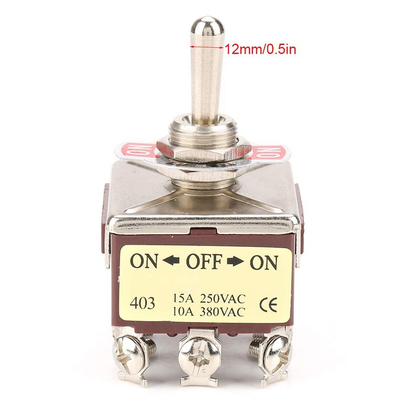 ON Off ON Momentary Toggle Switches 12 Pin 3 Position
