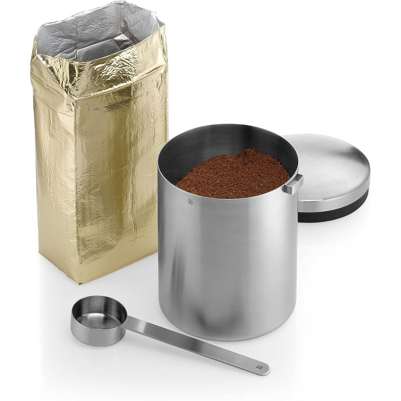 WMF KULT Coffee Jar with Coffee Measuring Spoon