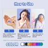 HAILIMIPRO Blue-5 Hair Color Wax for Kids,Washable Temporary Hair Color