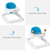 BABY JOY Baby Walker, Foldable Activity Walker with Adjustable Height,