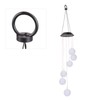 Solar Crystal Ball Wind Chimes Light 100LM IP45 Waterproof Decorative