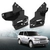 LQI Front Bumper Mount Bracket Black Compatible with Land Rover