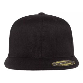 Flexfit Gorra Cerrada Flexfit Premium Plana Béisbol Negra Lisa Adult
