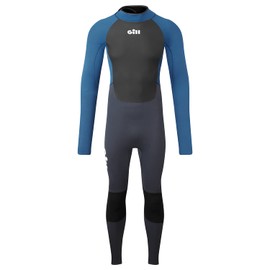 Gill Mens Pursuit 4/3mm Neoprene Full Body Long Sleeve Wetsuit - Water Sport Surfing Paddleboard Swimming