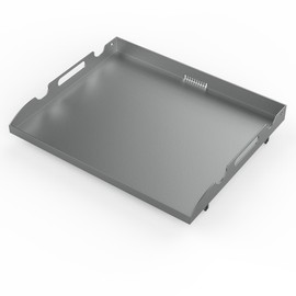 Flat Top Griddle for Blackstone 22 Inch Tabletop Griddle Heavy Duty Steel Grill Pan Replacement Top Part w/Rear Grease System for Blackstone 1666 1833 1840 1895 1891 2166 Accessories