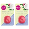 eos Visibly Soft Lip Balm Esfera, Leche de Coco, 2