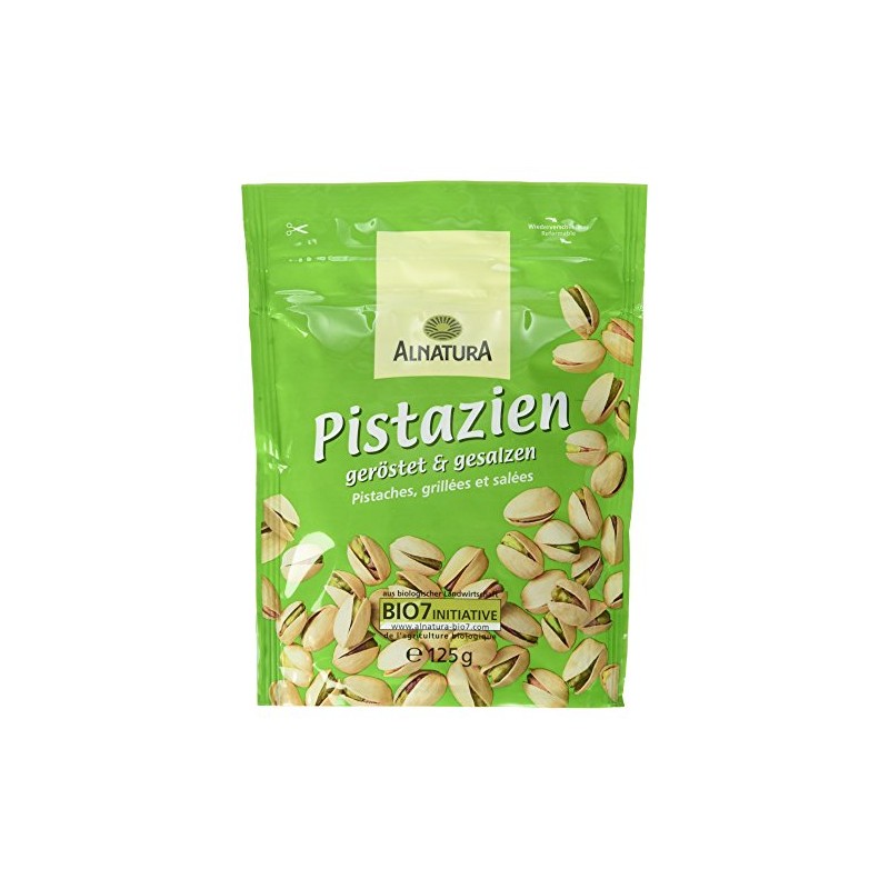 Alnatura Organic Pistachio Salted 125 g