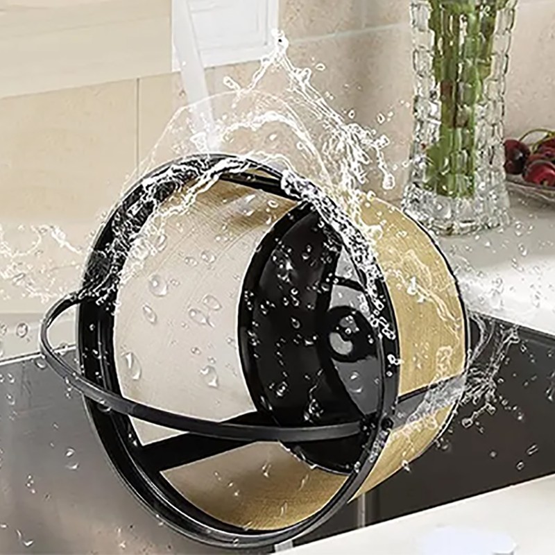 Coffee Filter Stainless Steel Coffee Machine Reusable Cone Coffee Filter