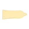 3-Hole Metal Truss Rod Cover Triangle Shape Gold Guitar Replacement