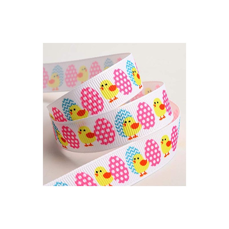 Easter Eggs Chicks Ribbon (16mm x 5M)