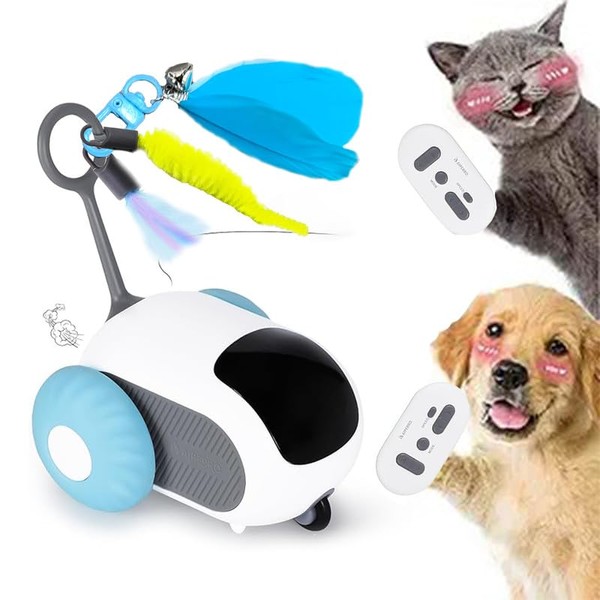 FOUR ANGELS Turbo Tail 2.0 Cat Toy, Interactive Cat Toys