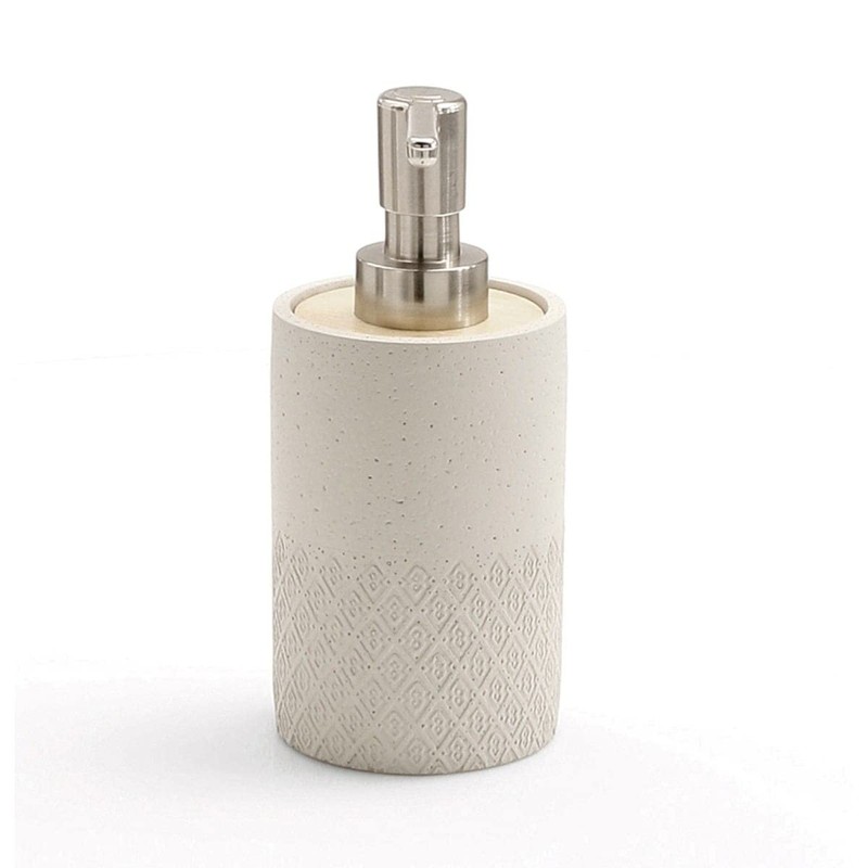 KIAMAMI VALENTINA Soap Dispenser 130 ml Anemone Grey Cement