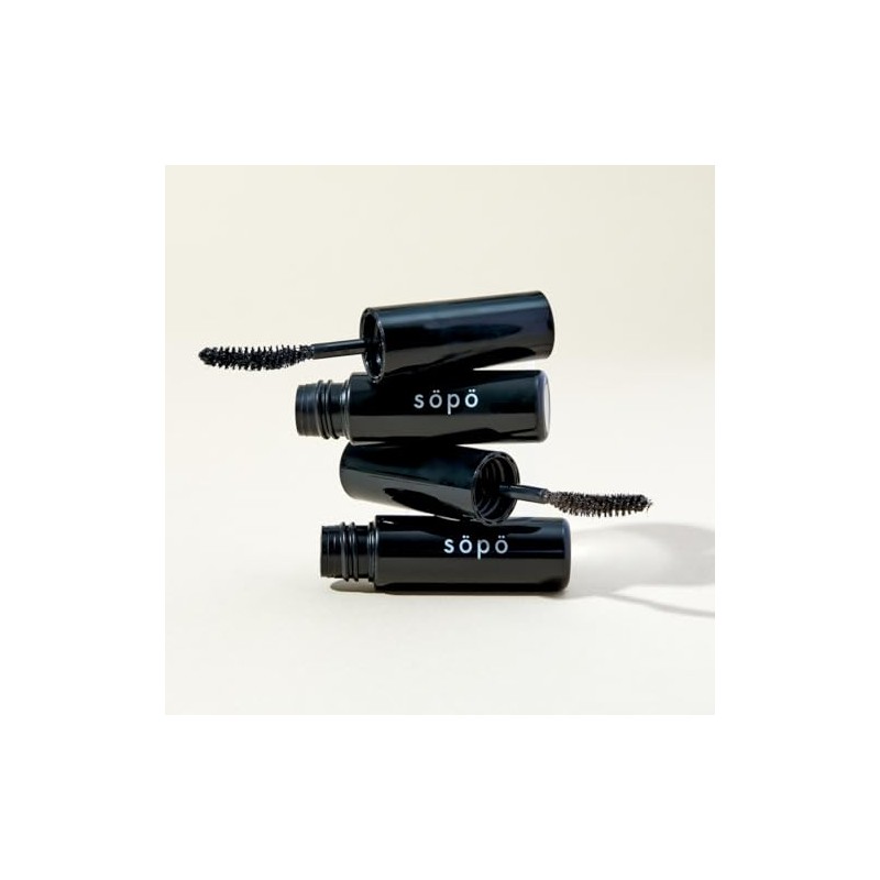 sopo Color Mascara, 12 Sheer Dark Navy Mascara, Navy 23AW