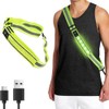Running Light Jogging with Reflectors Belt, Led Light Running Belt,Reflective
