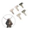 Artudatech 5pcs Heavy Equipment Key Set Ignition for Construction Vehicles