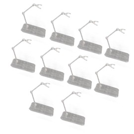 VGEBY 10 Juegos de Soporte de Figura de Acción, Soporte de Exhibición de Figura de Anime Acrílico Transparente, Base de Soporte