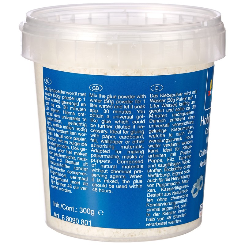 GLOREX Hobby-Kleister 300g, Kleber, Mehrfarbig, 9 x 9 x 11.5
