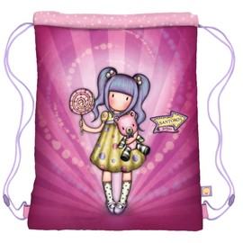 Santoro Gorjuss Fairground 1123GJ02 Flat Bag First Prize 34 x 45 x 1 cm Rose