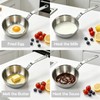 AFAN Stainless Steel Butter Warmer Pot, 13.5 fl oz Small