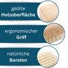 Remos Hand Brush Doctors Brush Soft Natural Bristles Made of