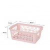 6-Pack Plastic Handy Basket - Blush Pink | Classroom Storage