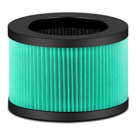 Dssuta MK01 MK06 Air Filter Replacement Compatible with Aroeve MK01 MK06, ToLife TZ-K1 and Kloudi DH-JH01 Ture HEPA Filter, Pet Dander Version, Green