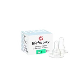 LIFEFACTORY Nipples Y Cut 2pk, 2 CT