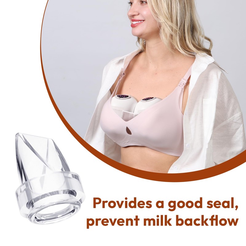 NCVI Duckbill Valves Compatible with NCVI Wearable Breast Pump 8111/8131,