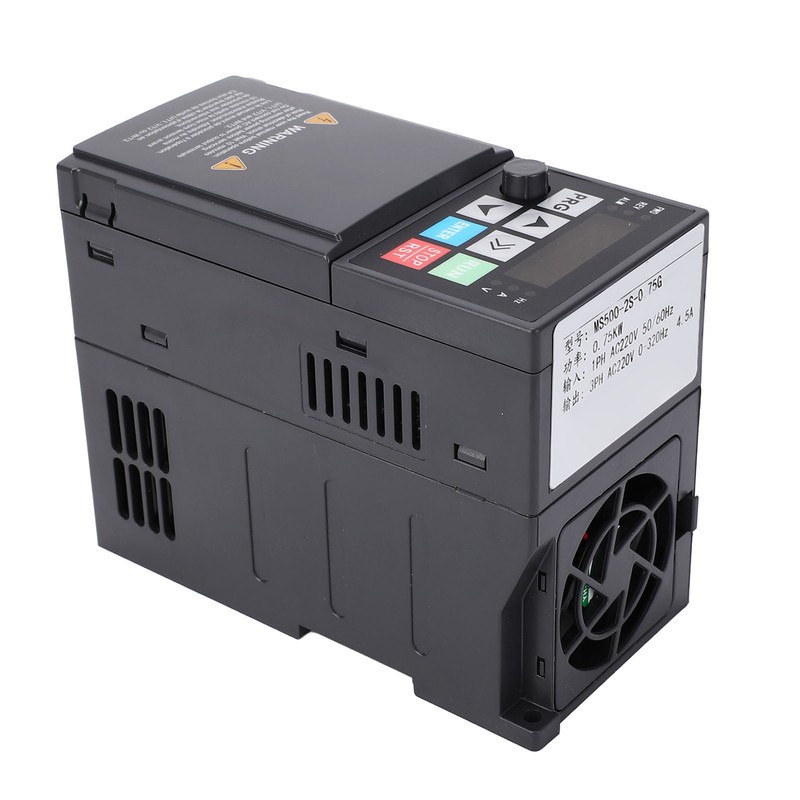 VFD Frequency Inverter 0.75KW 1PH Input to 3PH 4.5A Output