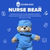 Nurse Hugs-a-Lot Teddy Bear by ZZZ Bears, Gift for Kids