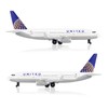 HANGHANG 1/400 United Plastic Airplane Model Suitable for Collections and