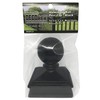 2.5" x 2.5" Aluminium Ball Top Post Cap for Metal