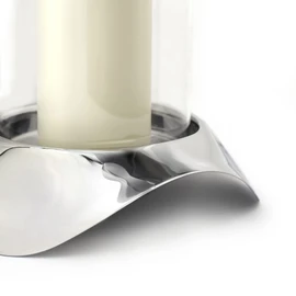 Robert Welch Drift Hurricane Lamp. Made from Stainless Steel. Ideal for indoor or outdoor use.