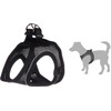 Flamingo Step-Go Bento Harness - Black, XXS (A:22-23cm, W: 24-25cm,