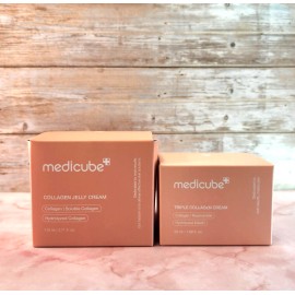 Medicube Collagen Jelly Cream 110ml + Triple Collagen Cream 50ml  Bundle
