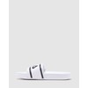 FILA Unisex Adult's Slide , White, 10 US
