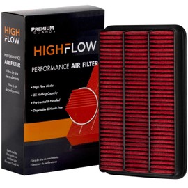 HIGHFLOW PA4690X, High Performance, Pre-Oiled Disposable Engine Air Filter | Fits 2001-92 Camry, 2004-95 Avalon, 2003-98 Sienna, 2003-99 Solara, 1999-94 Celica, 2003-99 Lexus RX300, 2001-92 ES300