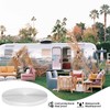 3/4"(0.75") White Vinyl Insert Molding Trim Screw Cover RV Camper