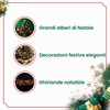 HEITMANN DECO - Addobbi per albero di Natale, colore blu,