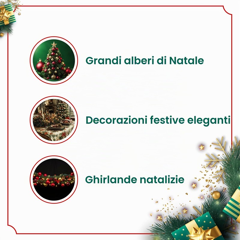 HEITMANN DECO - Addobbi per albero di Natale, colore blu,