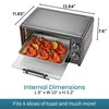 Elite Gourmet ETO490 9L/4 Slice Countertop Toaster Oven with 30-Minute