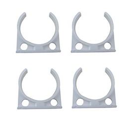 YZM Clip Clamp Bracket Reverse Osmosis RO Housing (4, Single Clip Clamp 2.5")