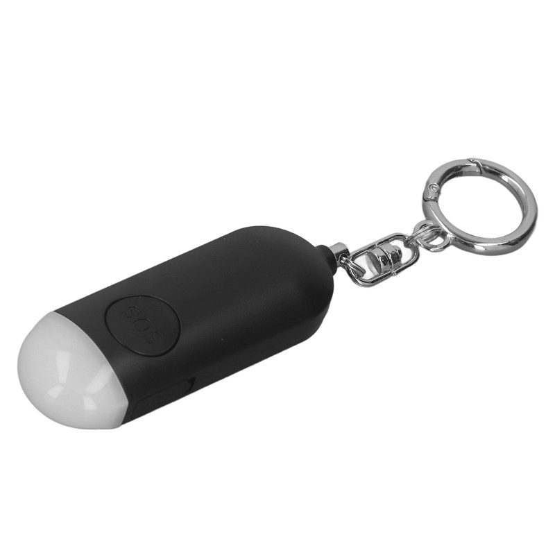 Personal Safety Alarm Portable USB Rechargeable LED Light Versatile Self