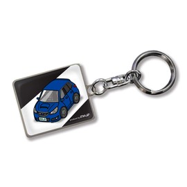 MKJP Custom Key Chain Subaru Legacy Touring Wagon BR9 Early Period Base: Black, blue