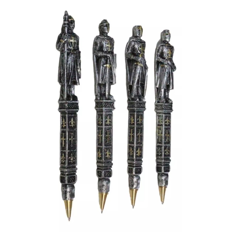 Set of 12 Medieval Crusader Templar Knights Of The Cross