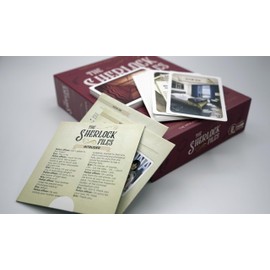 Indie Boards & Cards Sherlock Files: Sinister Secrets, Cooperative Modern Detective Games, 1 to 8 Players, Ages 14+