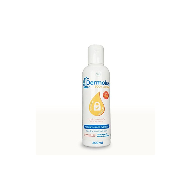 Dermolus Body Lotion 200ml, Eczema, Psoriasis, Very Dry Skin
